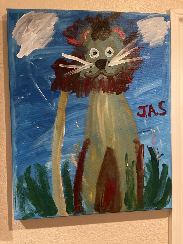 My first painting ever